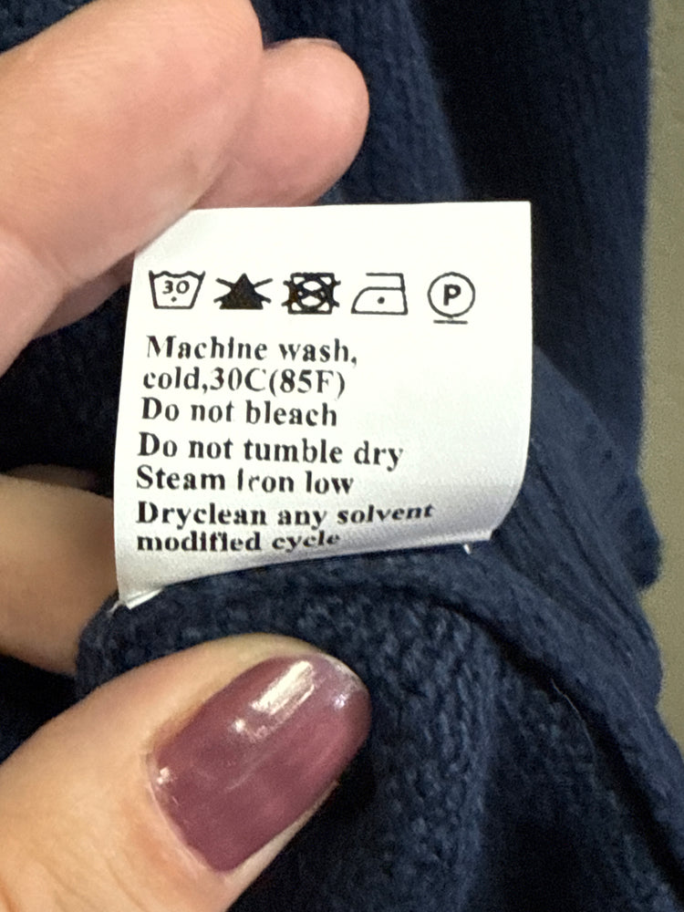 NWOT RUFFLE SLEEVE 1/2 ZIP SWEATER