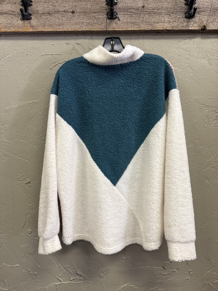 FILLY FLAIR SHERPA PULLOVER