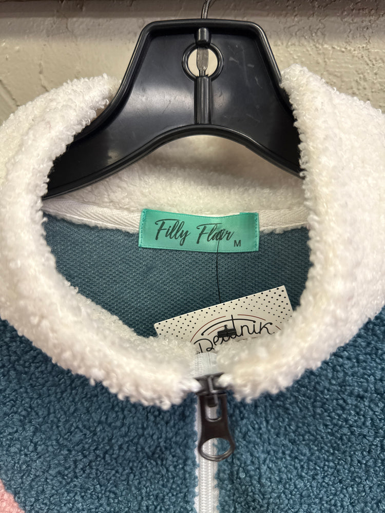 FILLY FLAIR SHERPA PULLOVER