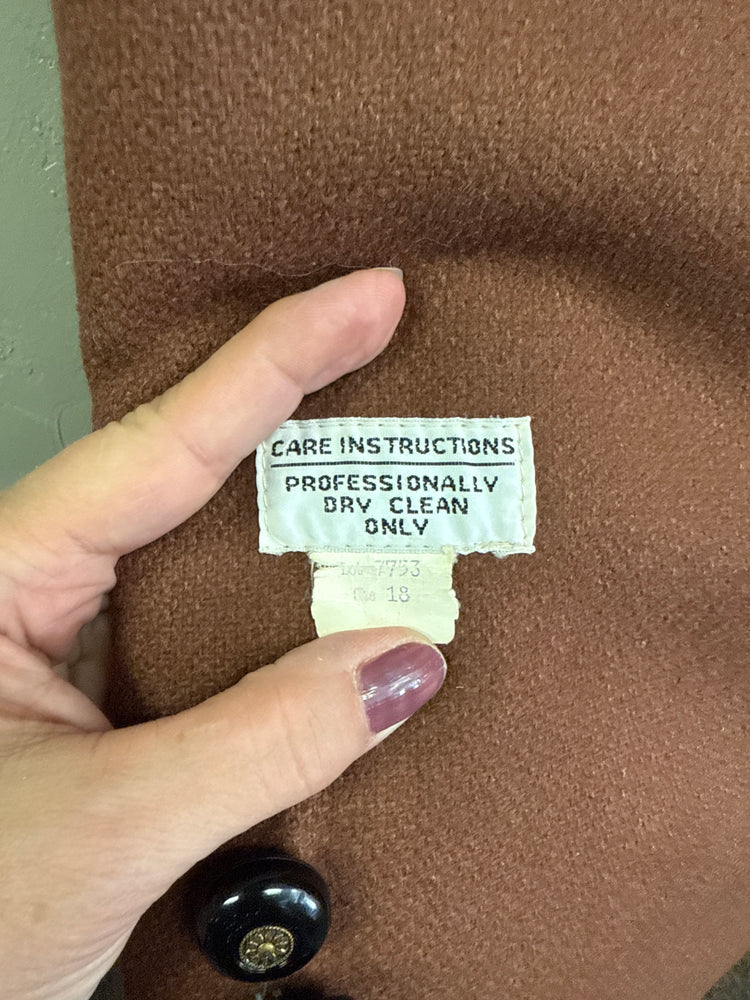 VINTAGE PENGUIN CAR COAT