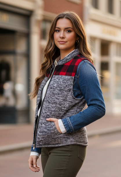 MISS CHIEVOUS QUILTED VEST