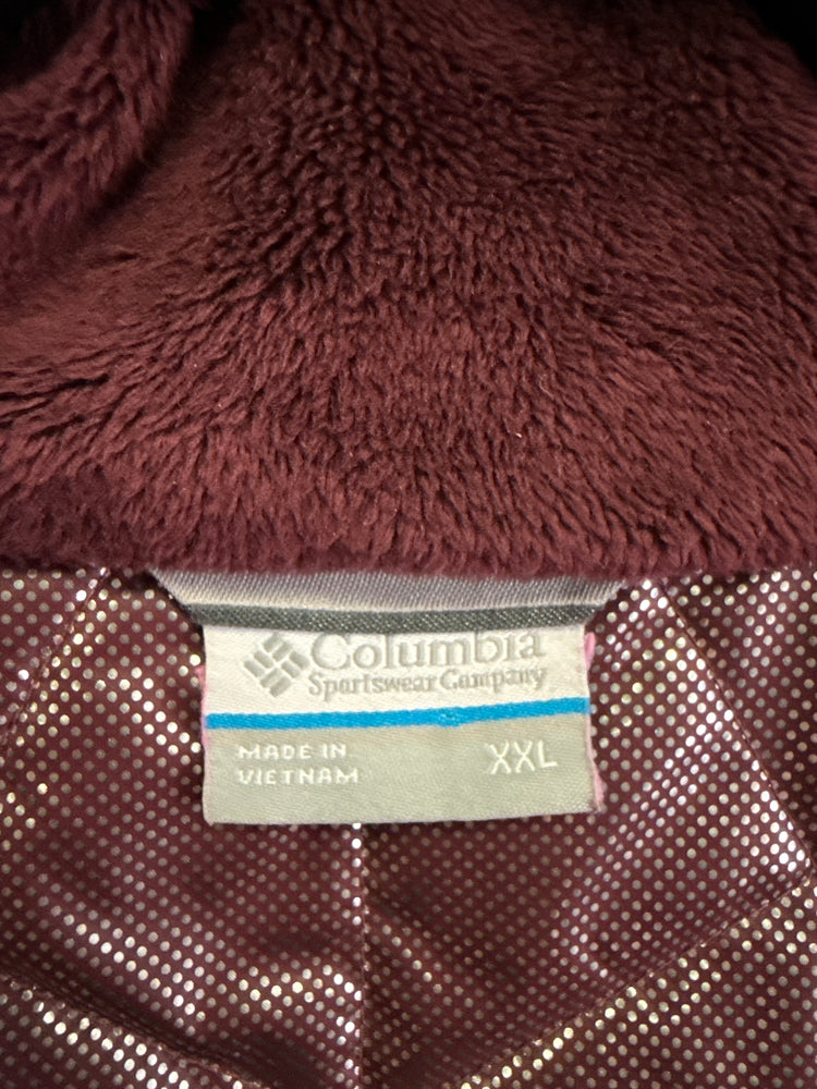 COLUMBIA HOODED PUFFER (org$160)