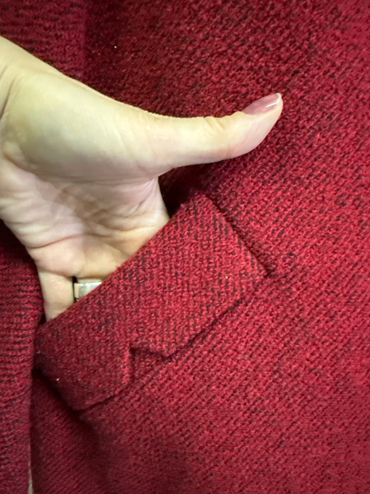 VTG FUR COLLAR CAR COAT