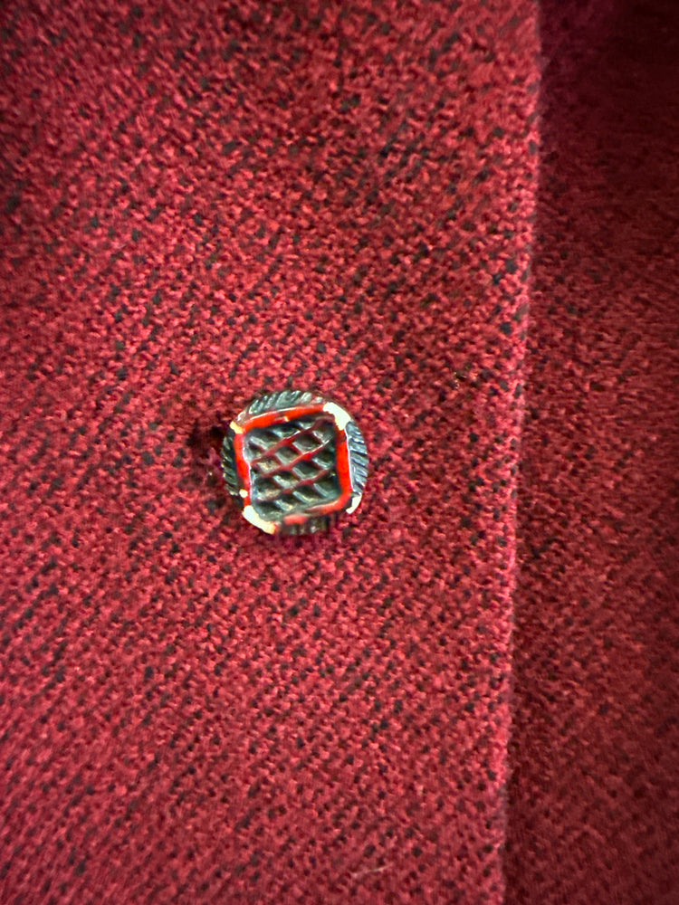 VTG FUR COLLAR CAR COAT