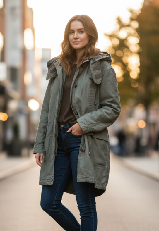 GAP MILITARY STYLE PARKA