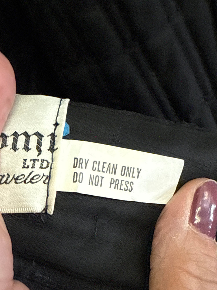 VTG COUNT ROMI FUR COLLAR COAT