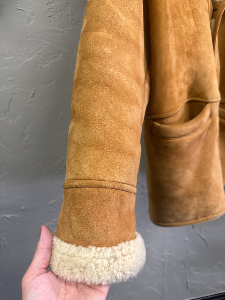 VTG BIGHORN SHEEPSKIN COAT