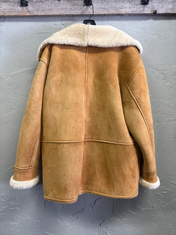 VTG BIGHORN SHEEPSKIN COAT