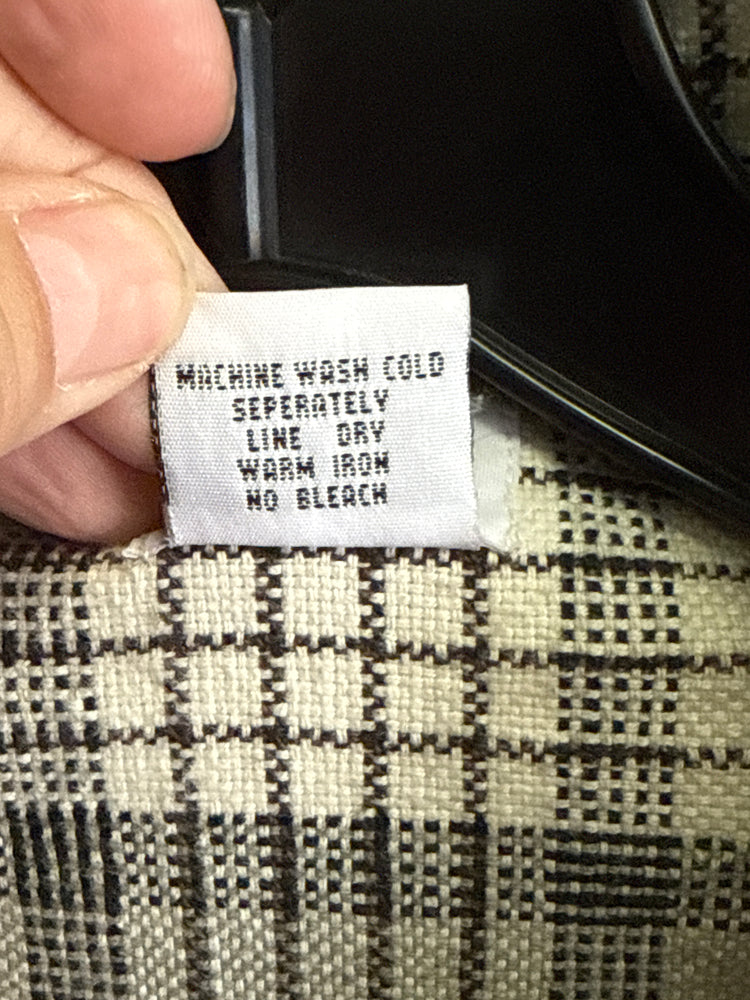 ANGELIQUE PLAID SHACKET