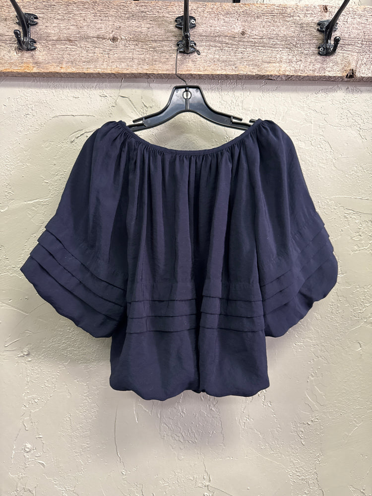 MAEVE BUBBLE TIERED TOP