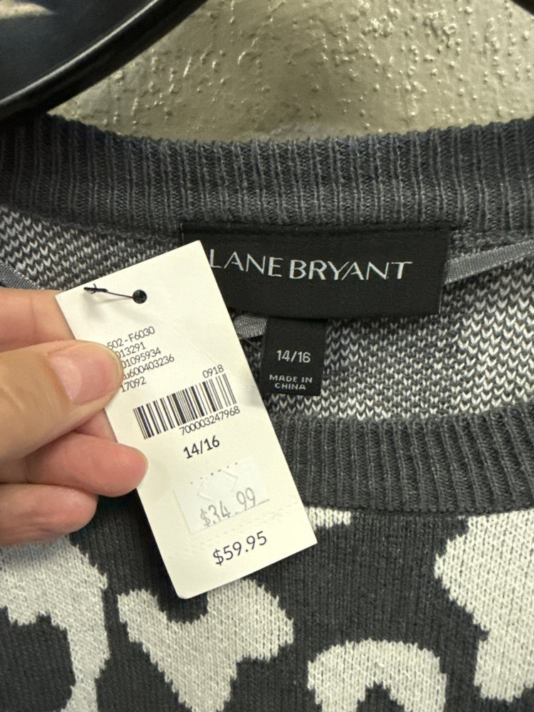 NWT LANE BRYANT CREW NECK SWEATER (org$60)