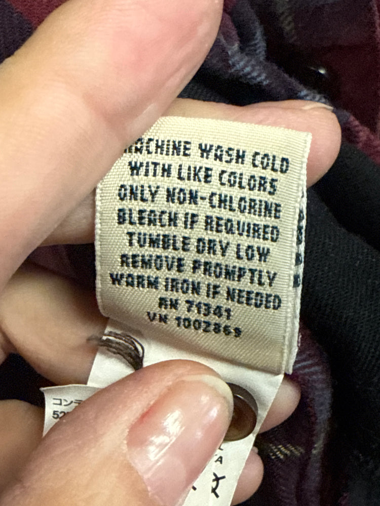 LL BEAN FLANNEL SHIRT