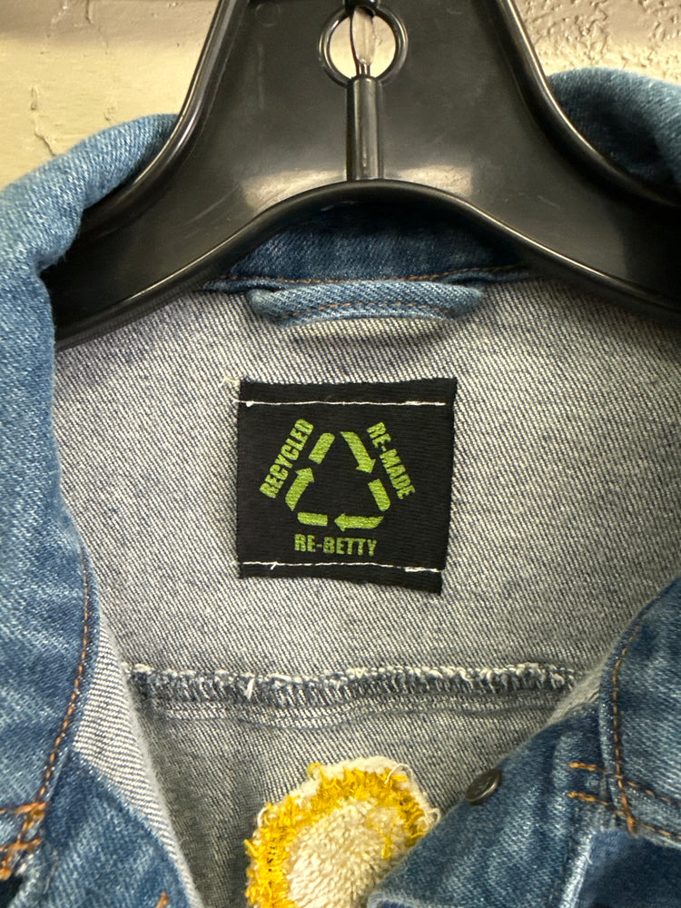 REBETTY REWORKED DENIM JACKEt