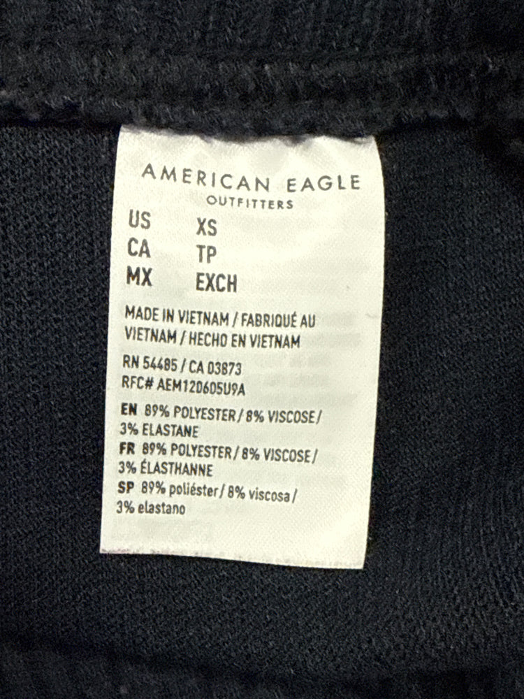 AE FLARED ELASTIC WAIST PANT