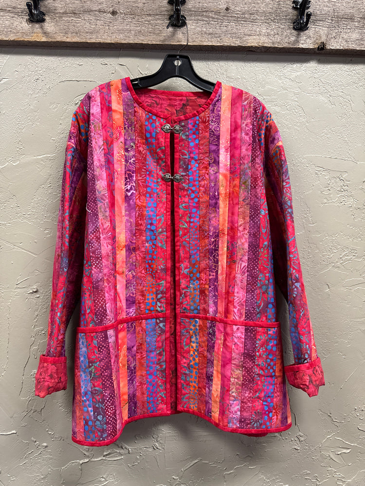 QUILTED BATIK JACKET