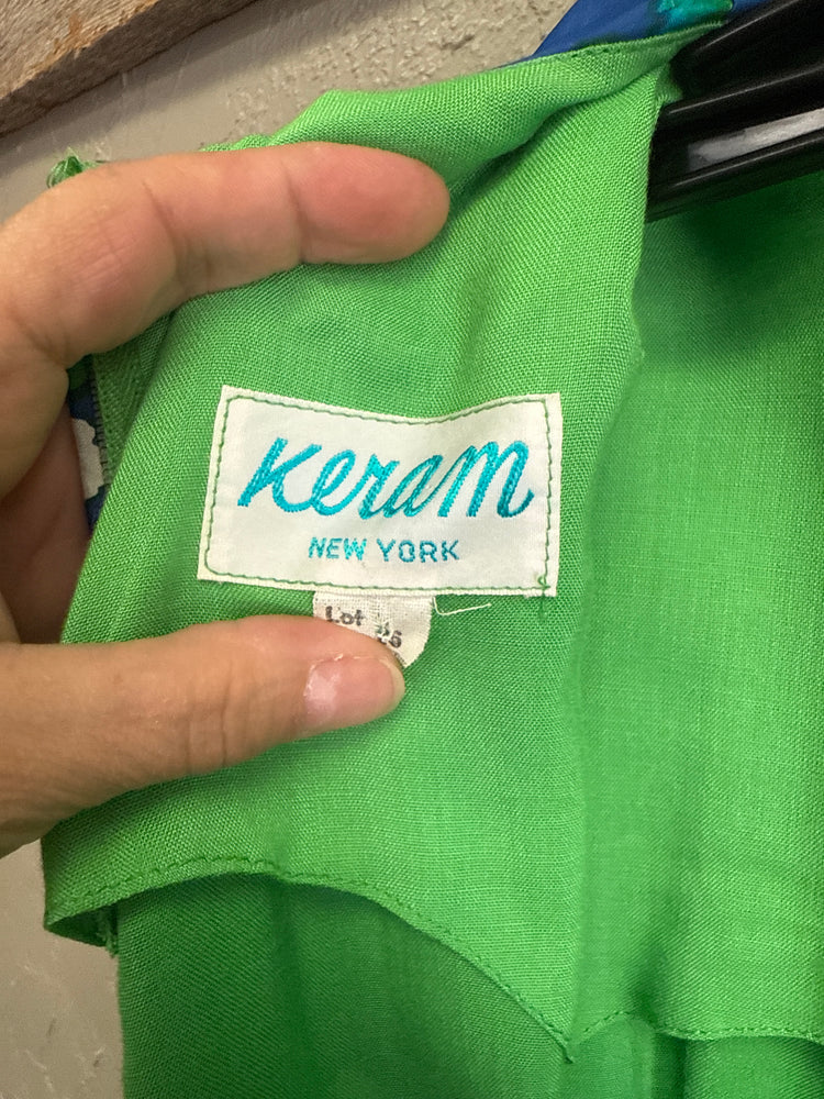 *VTG KERAM NY SILK DRESS