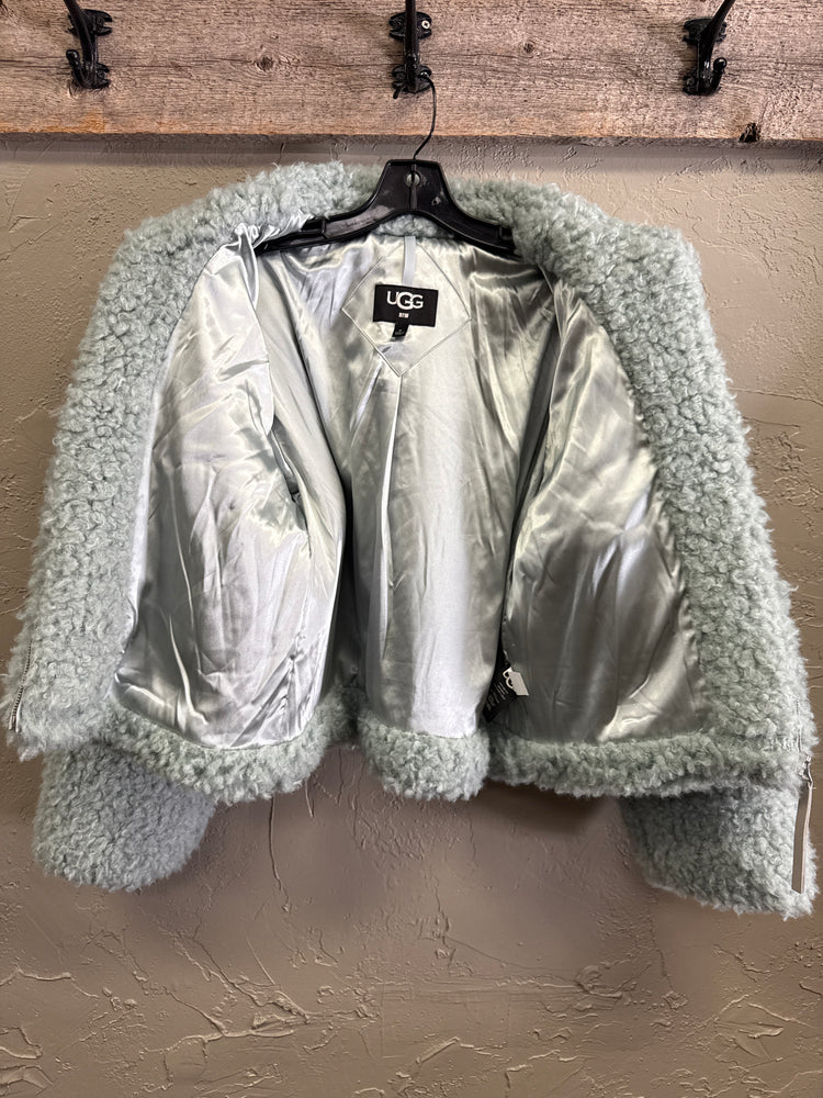 UGG BLUE SHERPA JACKET (org$198)