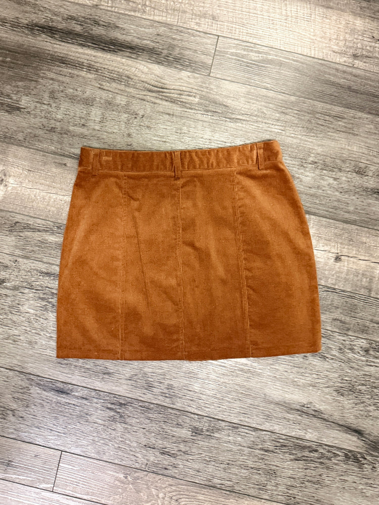 BAE VELY CORDUROY MINI SKIRT