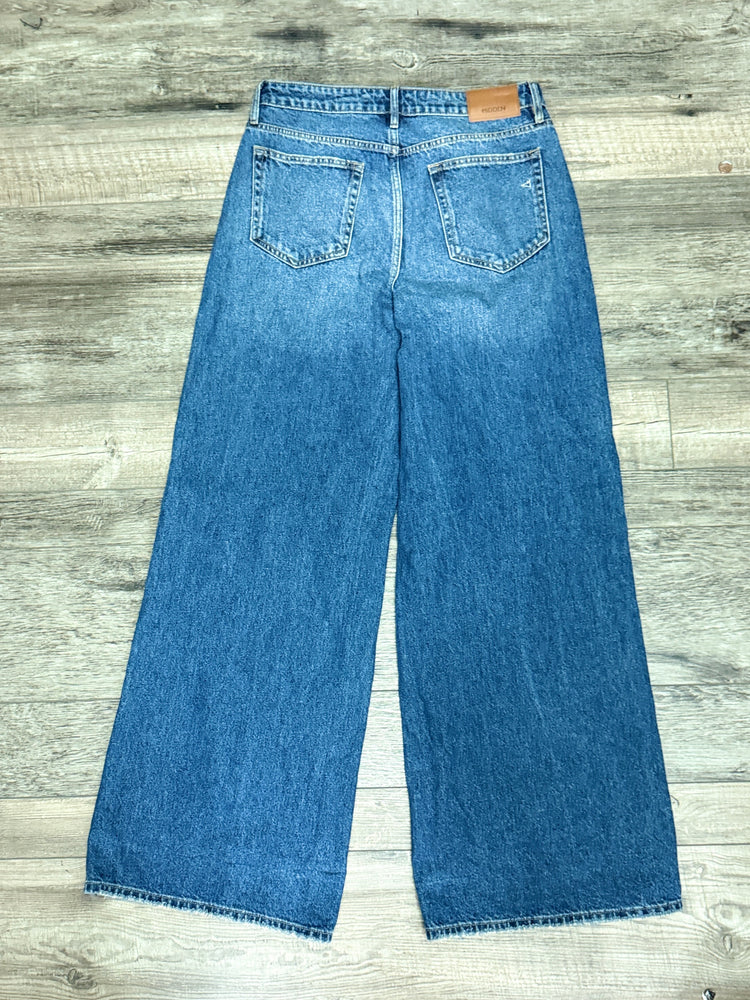 HIDDEN WIDE LEG JEAN (org$88)