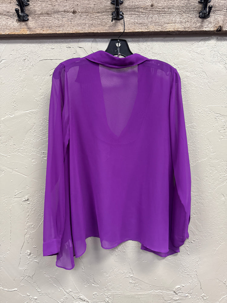 FREE PEOPLE SHEER BLOUSE