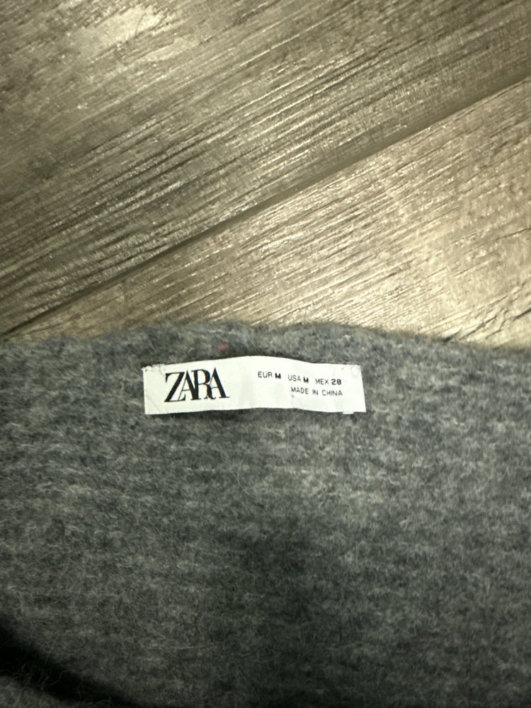ZARA ASYMMETRICAL KNIT BOLERO