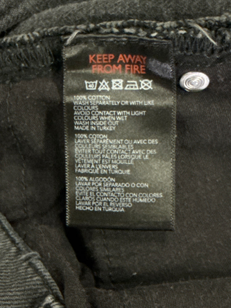 BDG PATCHWORK WIDE LEG JEAN (org$80)