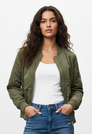 TOPSHOP BOMBER JACKET (org$85)