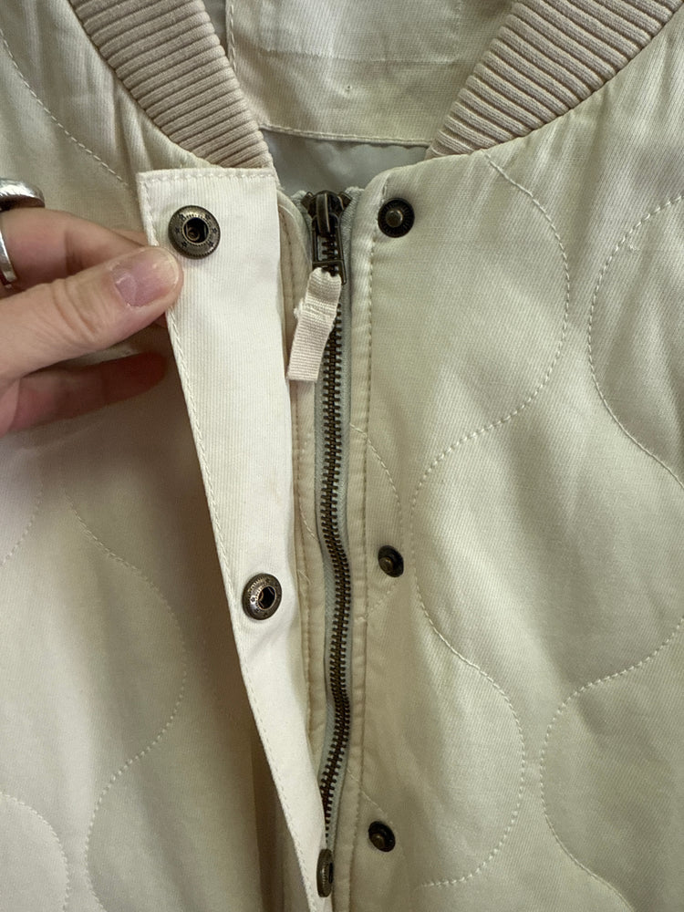 QUILTED BOMBER JACKET