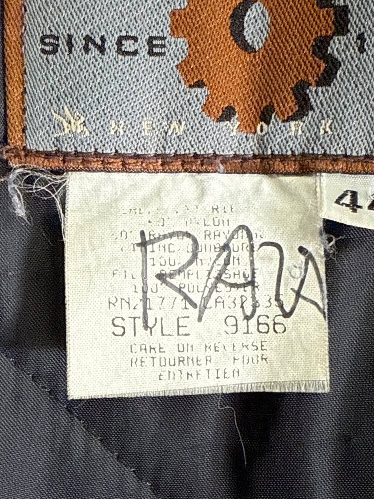 VTG SPIEWAK HEAVY QUILT LINED COAT