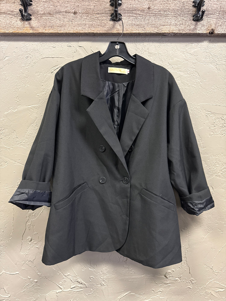 WEI TNA SHI BOXY BLAZERS