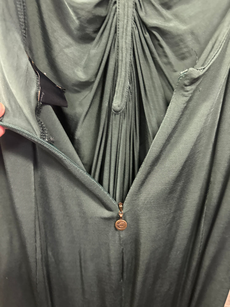 JUST CAVALLI RUCHED HALTER MIDI DRESS (org$344)