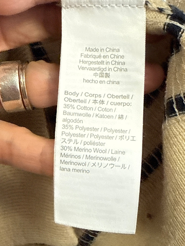 J CREW SEQUINED COLLARED SWEATER (org$298)