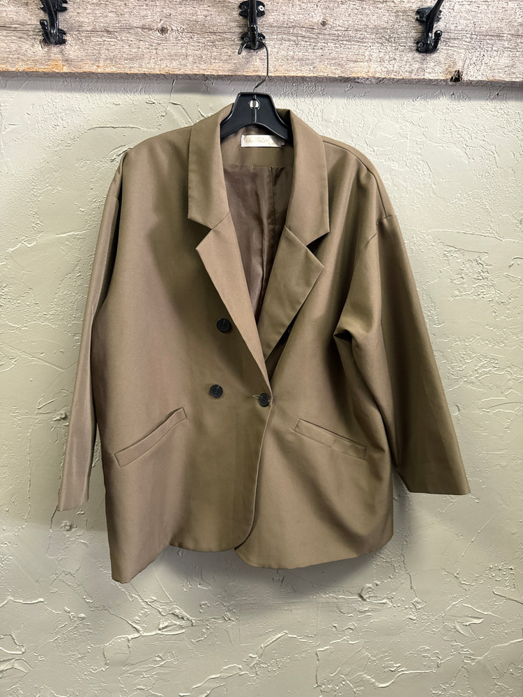 WEI TNA SHI BOXY BLAZERS