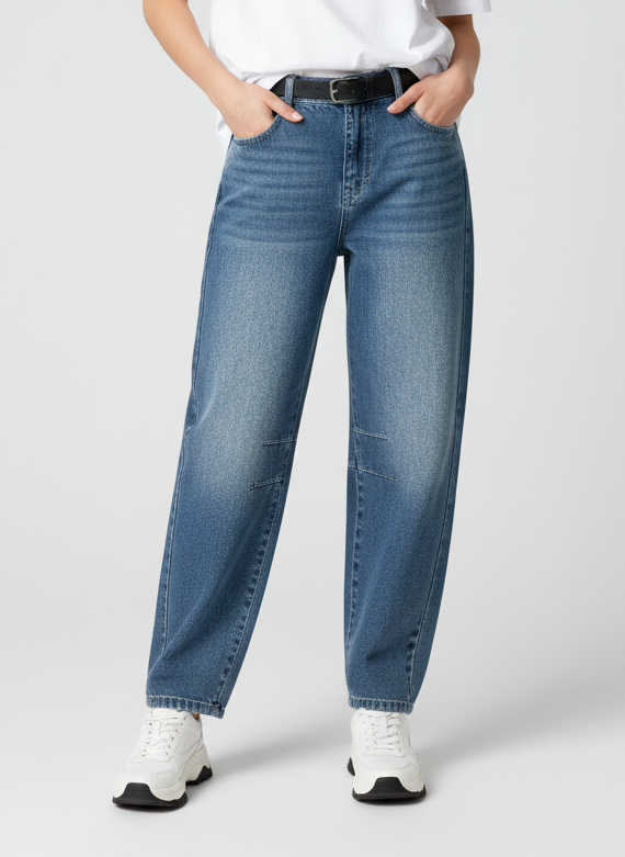 BARREL JEANS