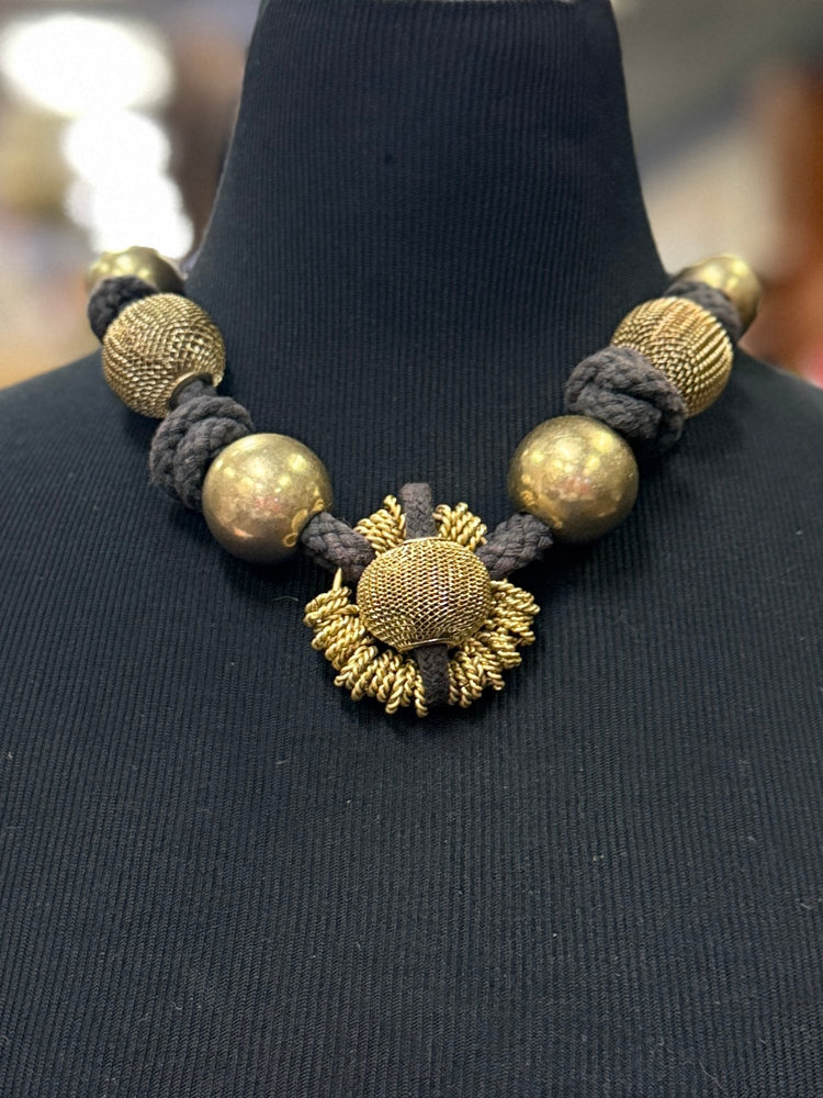 MESH & ROPE NECKLACE