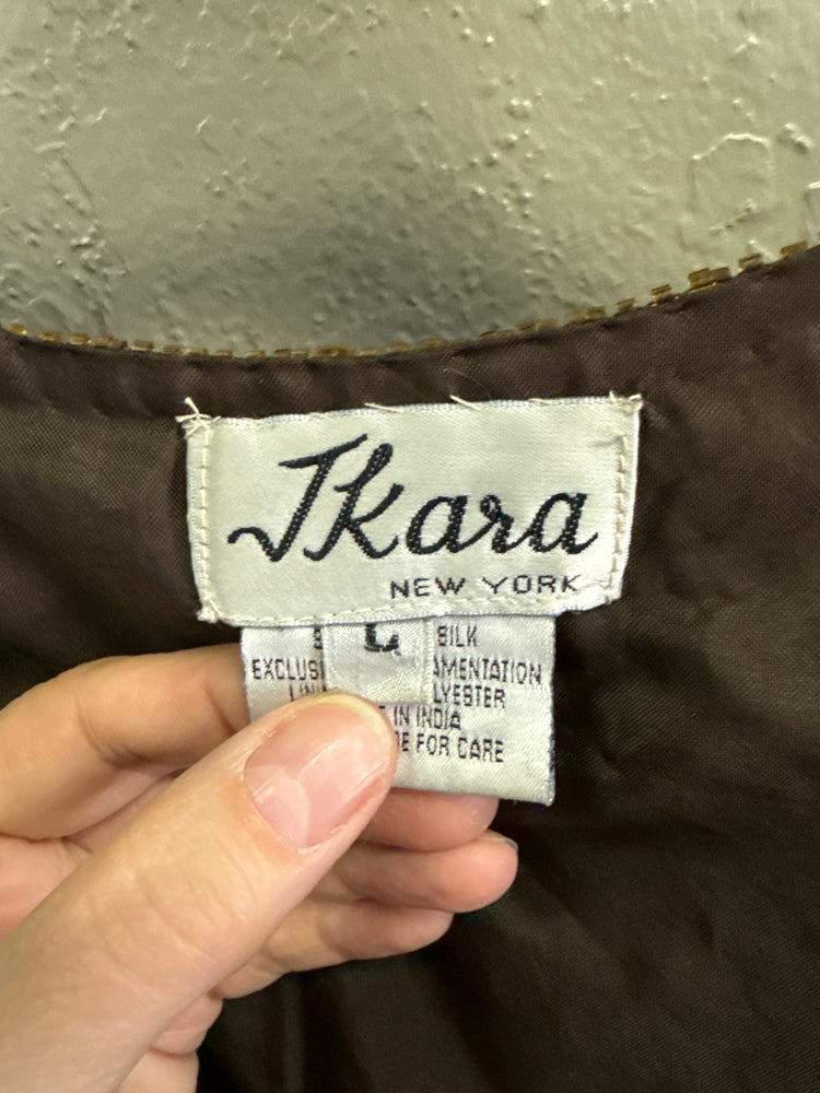 VTG JKARA BEADED EVENING JACKET