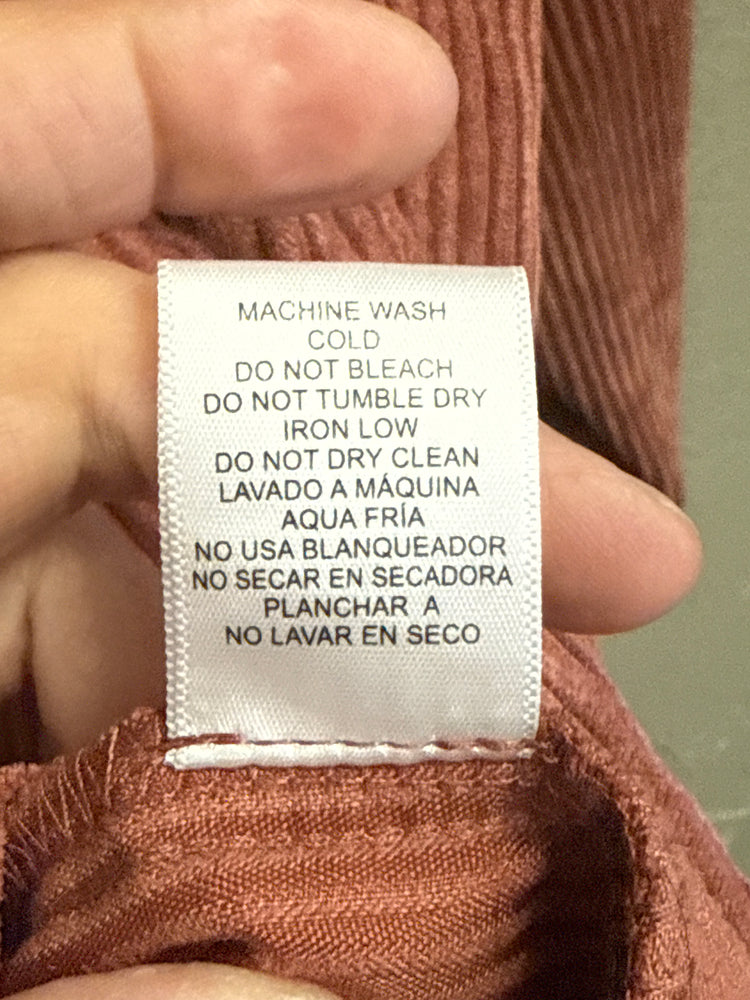 LOVE TREE CORDUROY SHACKET