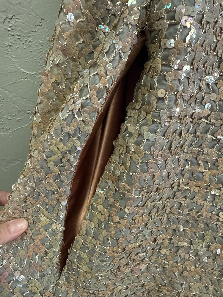 VINTAGE SEQUIN CAPE