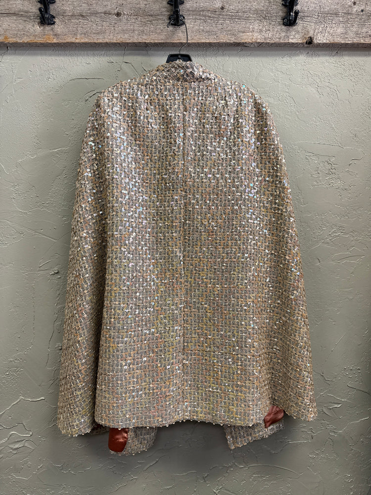 VINTAGE SEQUIN CAPE