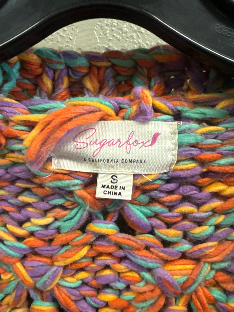 SUGARFOX CHUNK KNIT CARDI