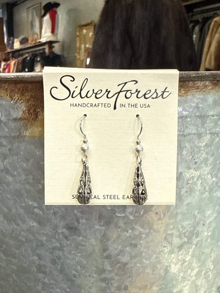 NWT SILVER DROP EARRINGS