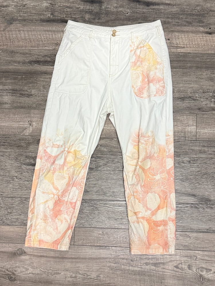 PILCRO KNEE-TUCK PANT (org$128)