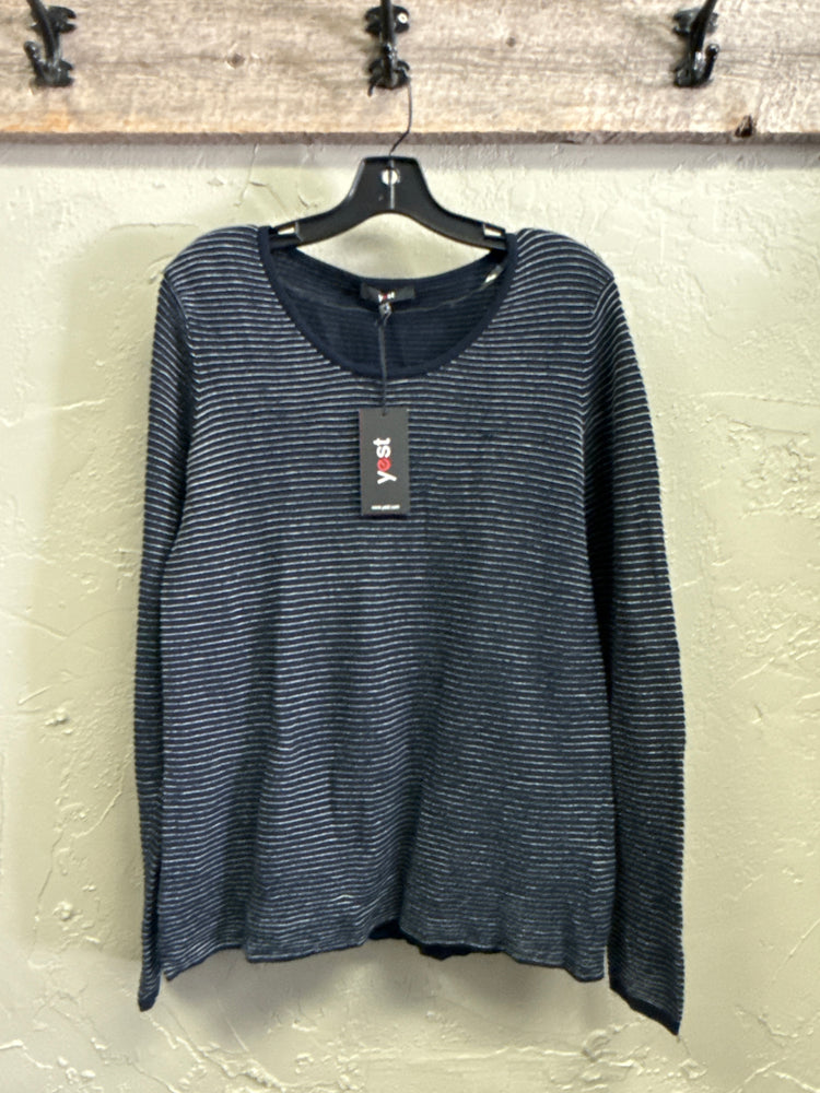 NWT YEST STRIPED PULLOVER (org$74)