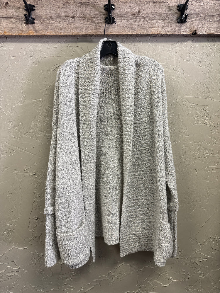 OPEN CARDIGAN WITH POCKETS