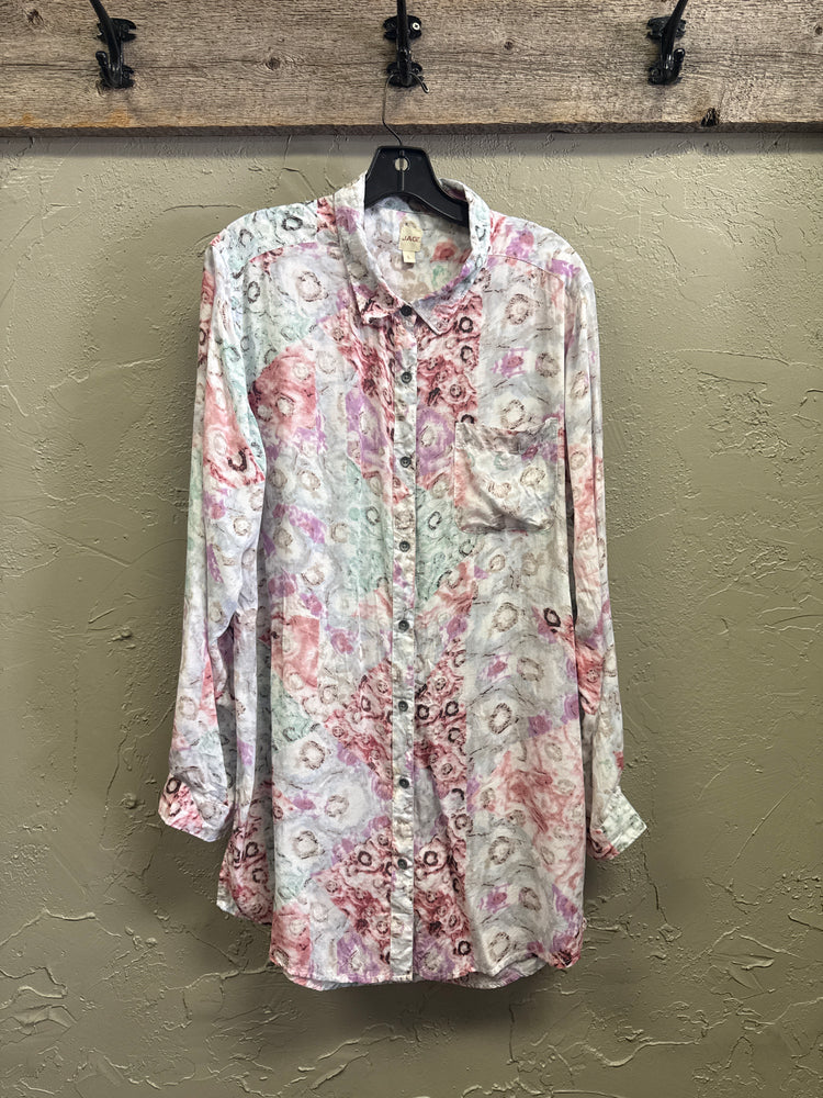 JAG TUNIC BUTTON UP SHIRT