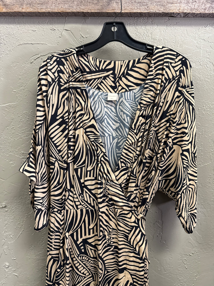 NOONDAY MIDI WRAP DRESS (org$168)