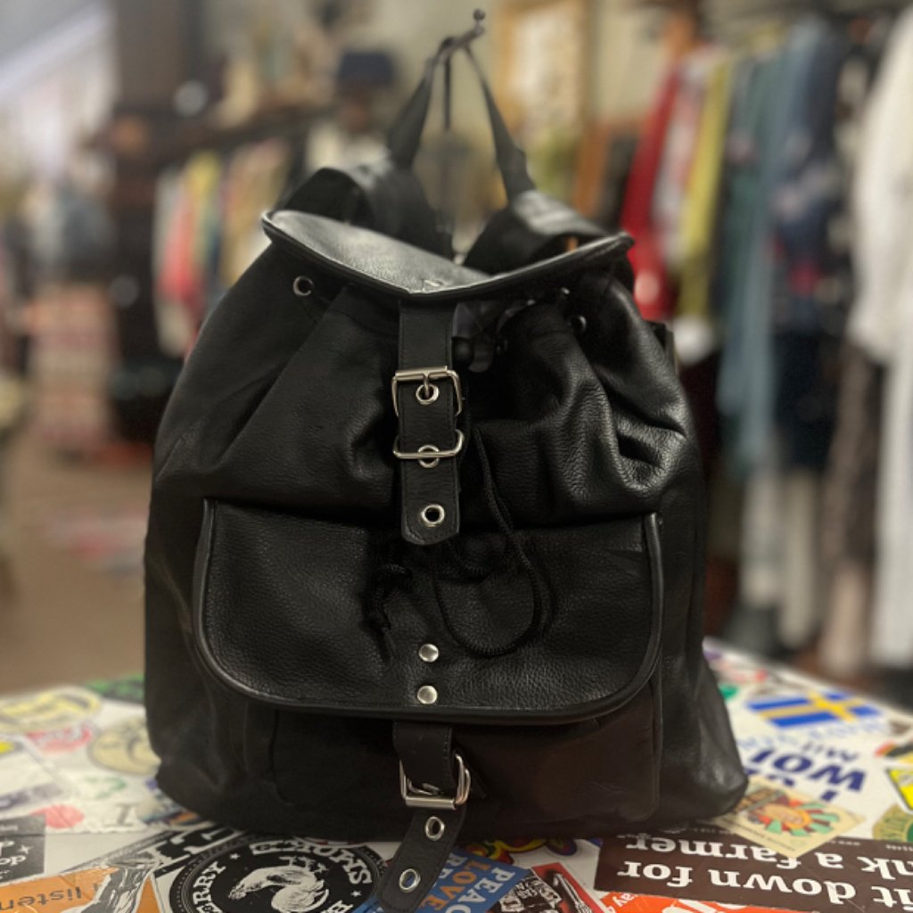 NWT Cool Vintage Backpack  ALTOSY?VINTAGE - NWT?Brown Leather Backpack | eBay main image 3