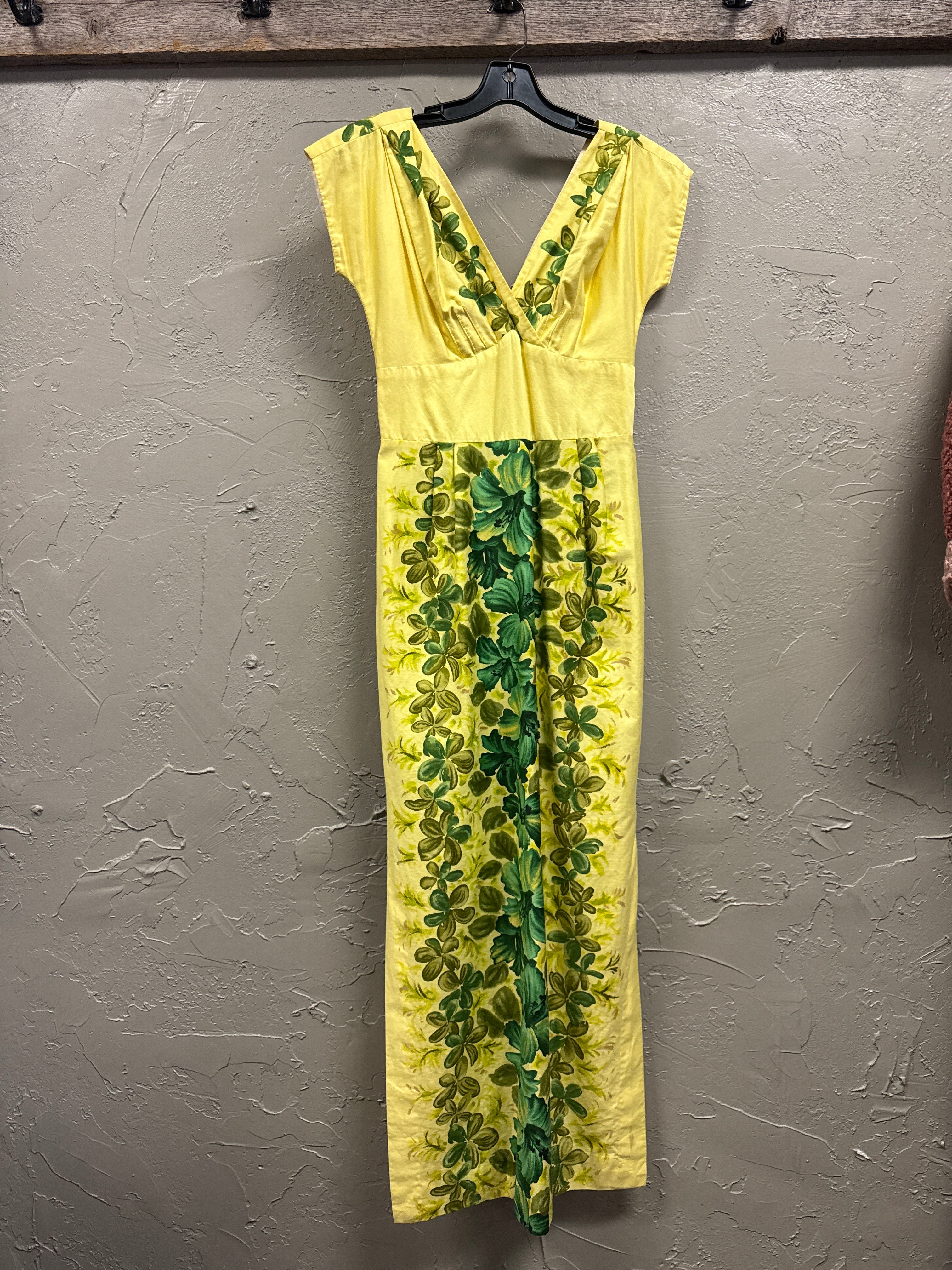 *VTG HAWAIIAN TOGS MAXI DRESS