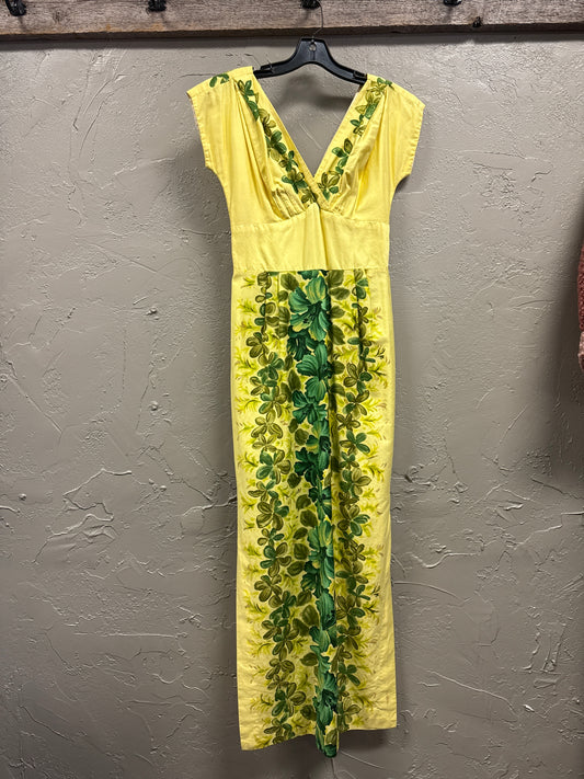 VTG HAWAIIAN TOGS MAXI DRESS