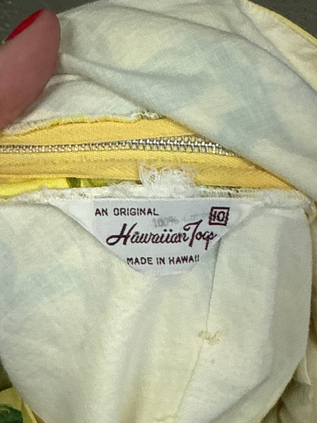 *VTG HAWAIIAN TOGS MAXI DRESS